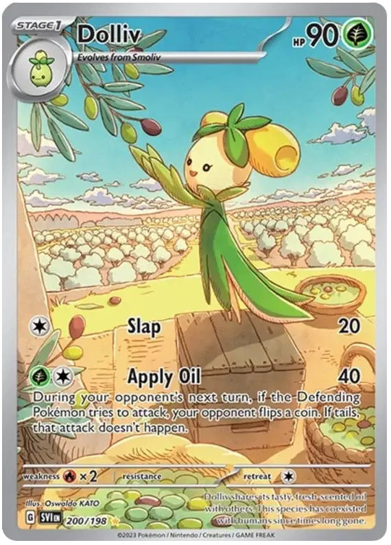 Dolliv - 200/198 - Scarlet & Violet Base Set