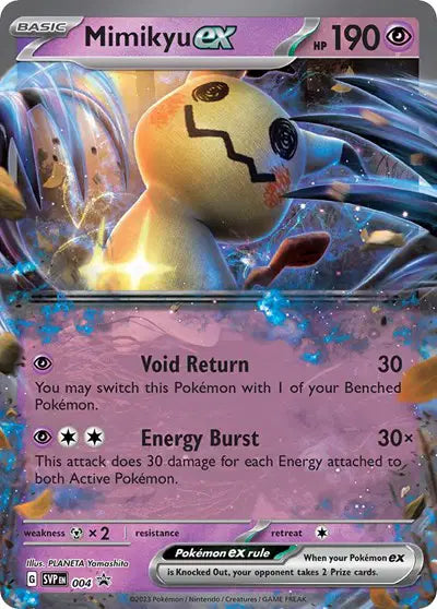 Mimikyu ex - 004 - Scarlet & Violet Promo