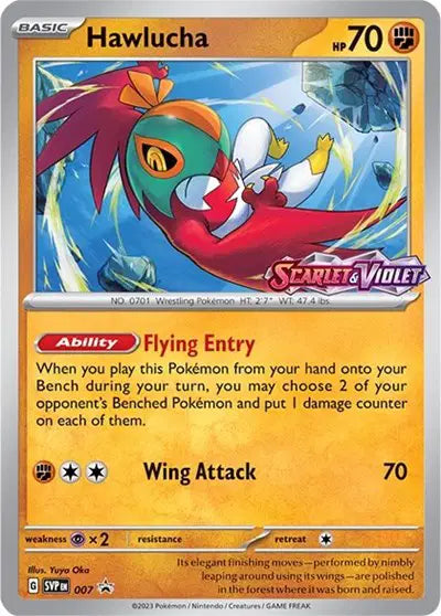Hawlucha - 007 - Scarlet & Violet Promo
