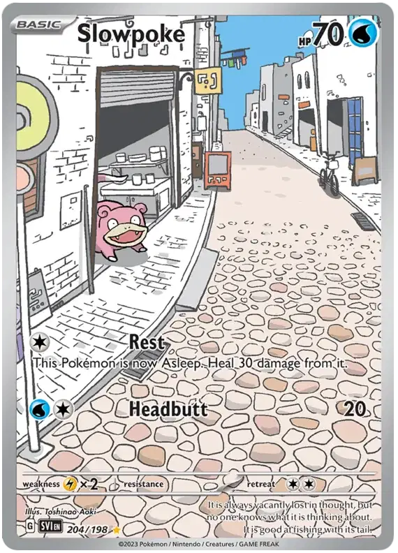 Slowpoke - 204/198 - Scarlet & Violet Base Set