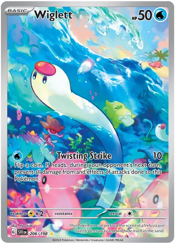 Wiglett - 206/198 - Scarlet & Violet Base Set