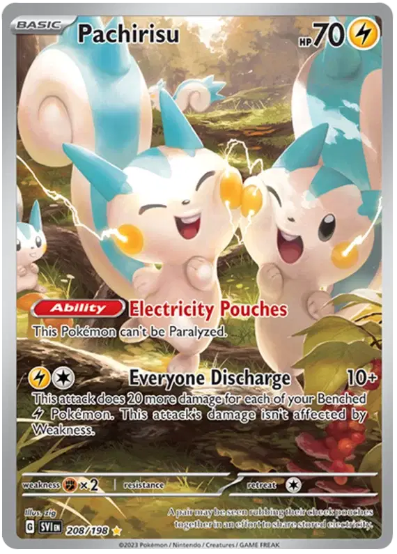 Pachirisu - 208/198 - Scarlet & Violet Base Set