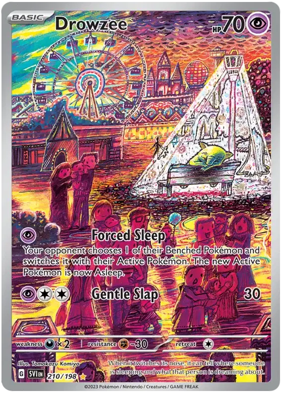 Drowzee - 210/198 - Scarlet & Violet Base Set