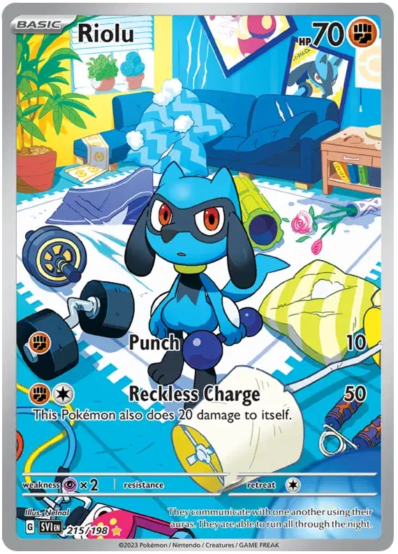 Riolu - 215/198 - Scarlet & Violet Base Set