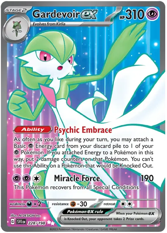 Gardevoir ex - 228/198 - Scarlet & Violet Base Set