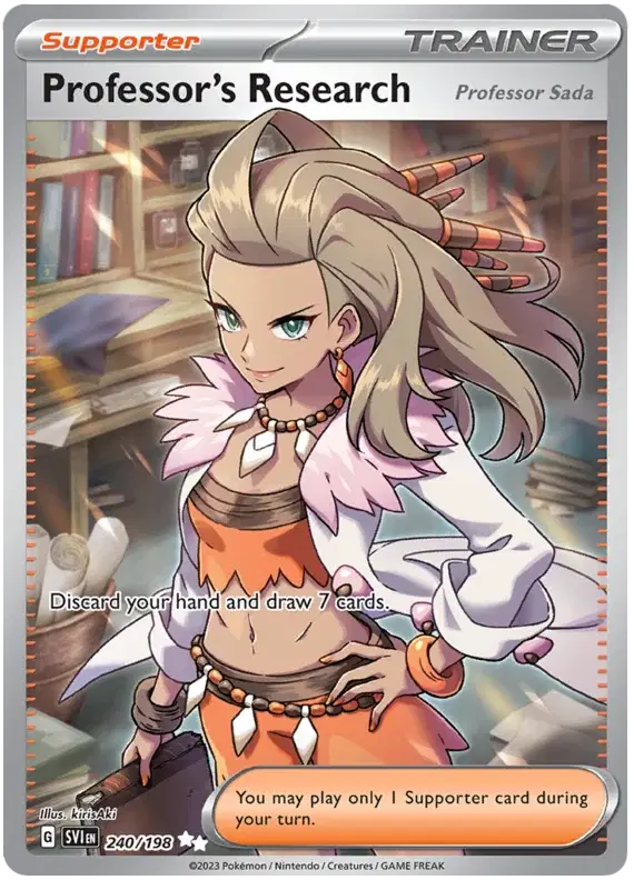 Professor's Research - 240/198 - Scarlet & Violet Base Set