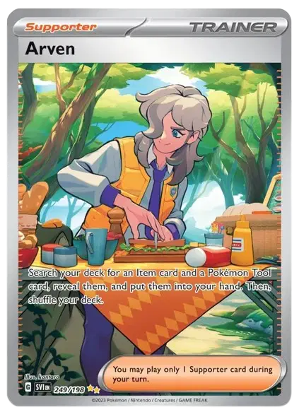 Arven - 249/198 - Scarlet & Violet Base Set