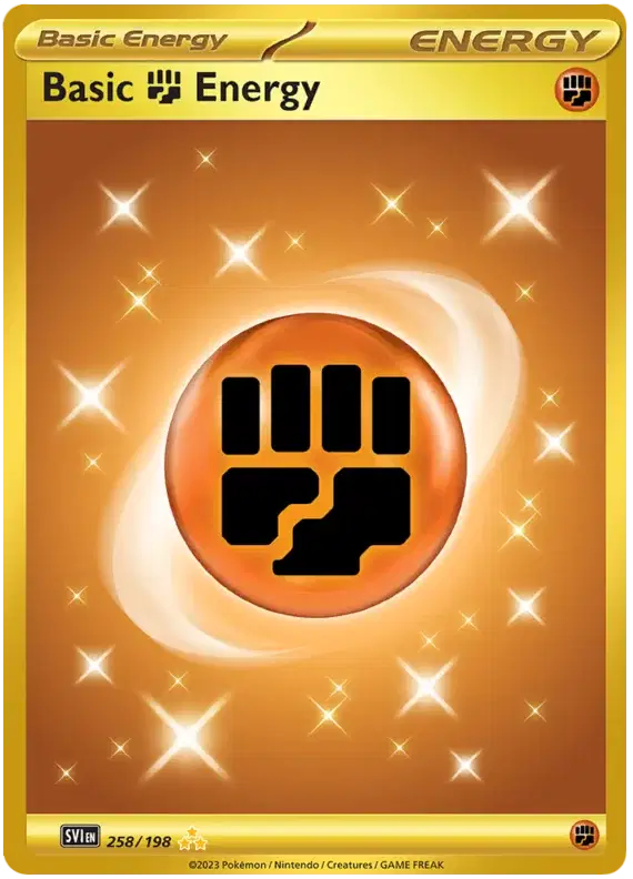 Fighting Energy - 258/198 - Scarlet & Violet Base Set