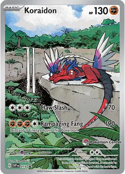 Koraidon - 014 - Pokémon Center - Scarlet & Violet Promo