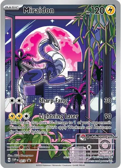 Miraidon - 013 - Pokémon Center - Scarlet & Violet Promo