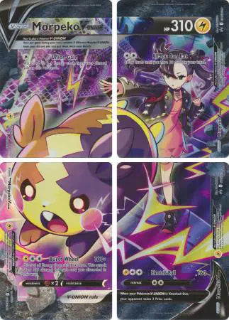 Morpeko V - Set of 4 - Sword & Shield Promo