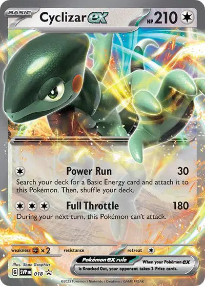 Cyclizar ex - 018 - Scarlet & Violet Promo