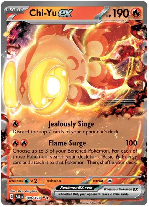 Chi-Yu ex - 040/193 - Paldea Evolved