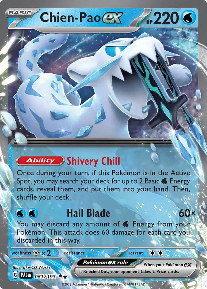Chien-Pao ex - 061/193 - Paldea Evolved