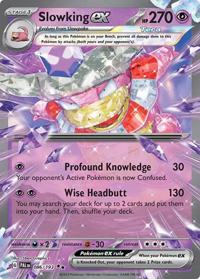 Slowking ex - 086/193 - Paldea Evolved