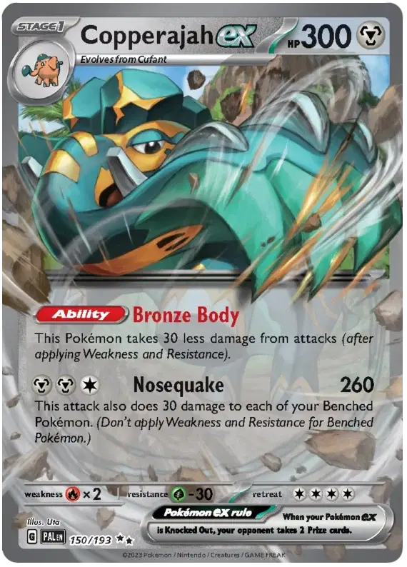 Copperajah ex - 150/193 - Paldea Evolved