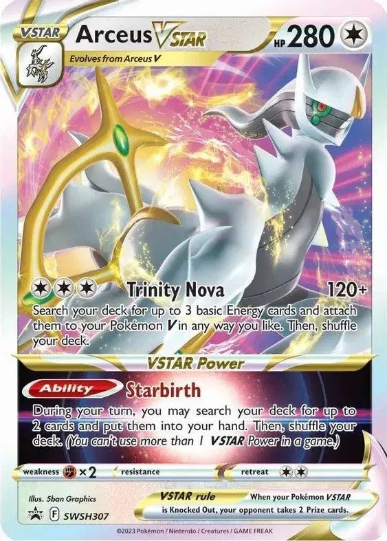 Arceus VSTAR - SWSH307 - Sword & Shield Promo