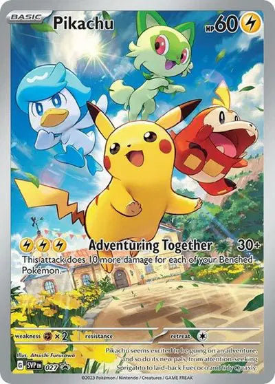 Pikachu - 027 - Scarlet & Violet Promo