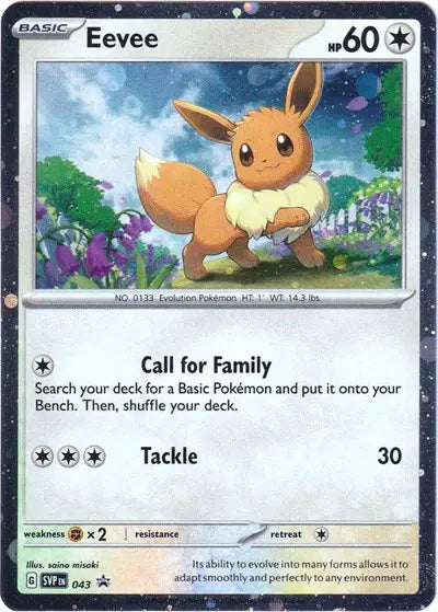 Eevee - 043 - Scarlet & Violet Promo