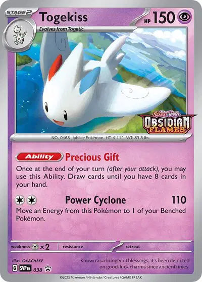 Togekiss - 038 - Scarlet & Violet Promo