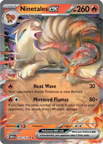 Ninetales ex - 038/165 - Scarlet & Violet 151