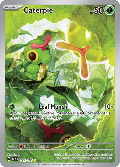 Caterpie - 172/165 - Scarlet & Violet 151