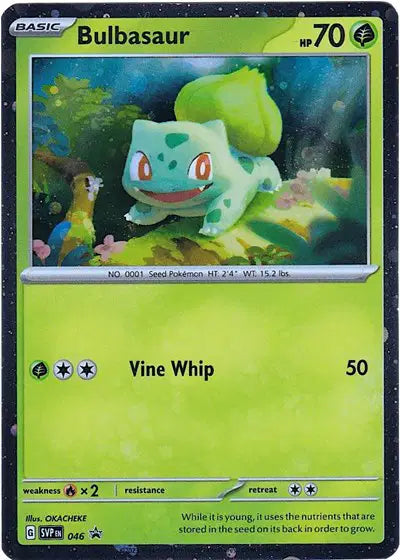 Bulbasaur - 046 - Cosmos Holo - Scarlet & Violet Promo