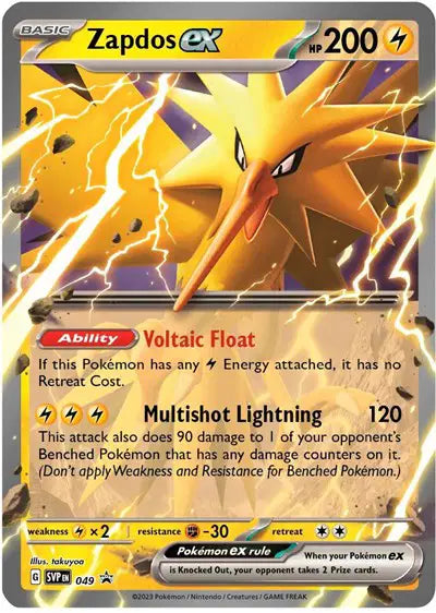 Zapdos ex - 049 - Scarlet & Violet Promo