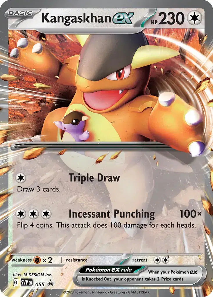 Kangaskhan ex - 055 -  Scarlet & Violet Promo