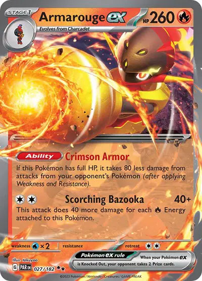 Armarouge ex - 027/182 - Paradox Rift