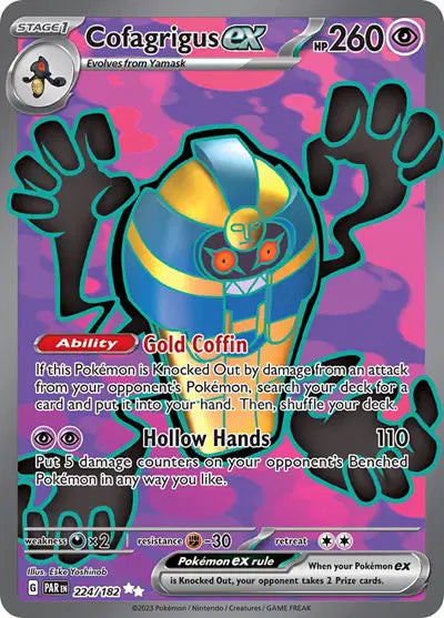 Cofagrigus ex - 224/182 - Paradox Rift