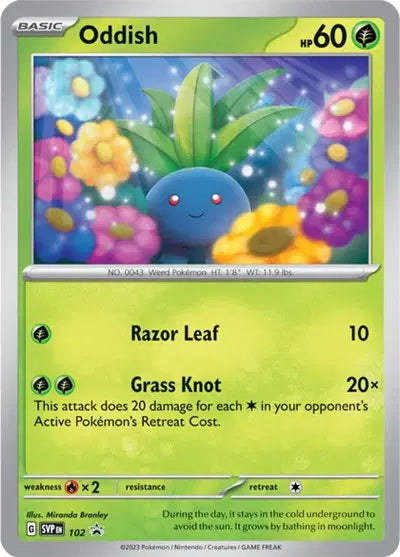 Oddish - 102 - Scarlet & Violet Promo
