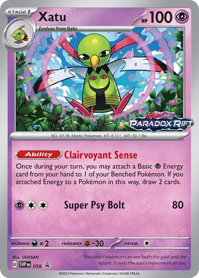 Xatu - 059 - Scarlet & Violet Promo