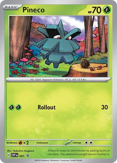 Pineco - 061 - Scarlet & Violet Promo