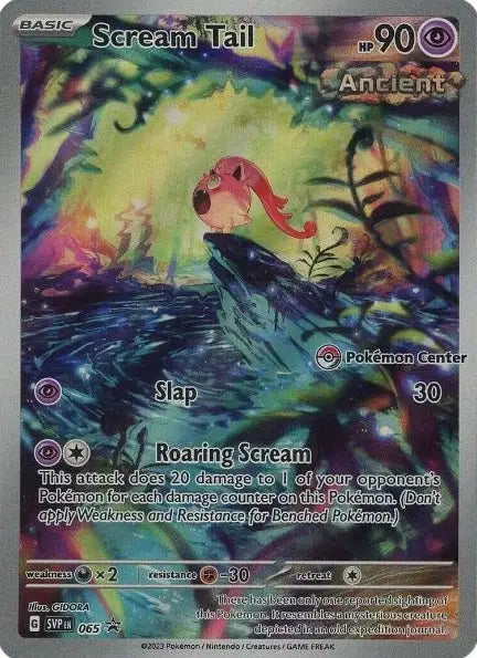 Scream Tail - 065 - Pokémon Center - Scarlet & Violet Promo