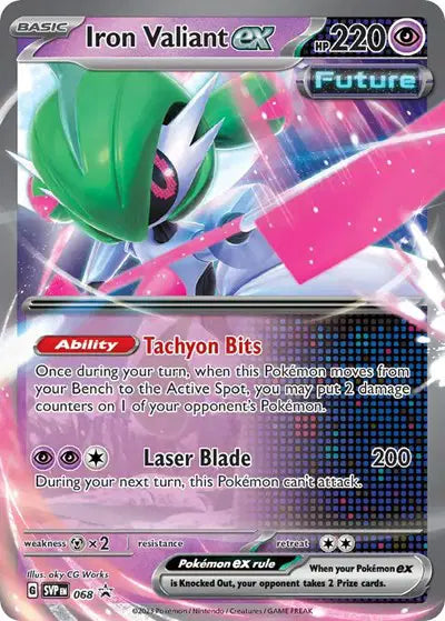 Iron Valiant ex - 068 - Scarlet & Violet Promo