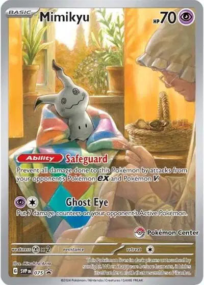 Mimikyu - 075 - Pokémon Center - Scarlet & Violet Promo