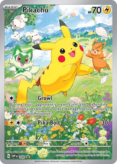 Pikachu - 088 - Scarlet & Violet Promo