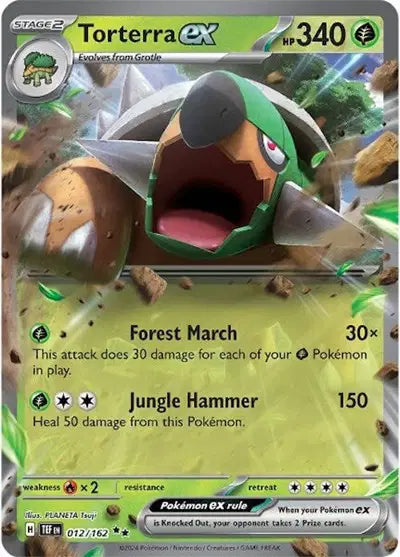 Torterra ex -012/162 - Temporal Forces