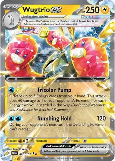 Wugtrio ex - 060/162 - Temporal Forces