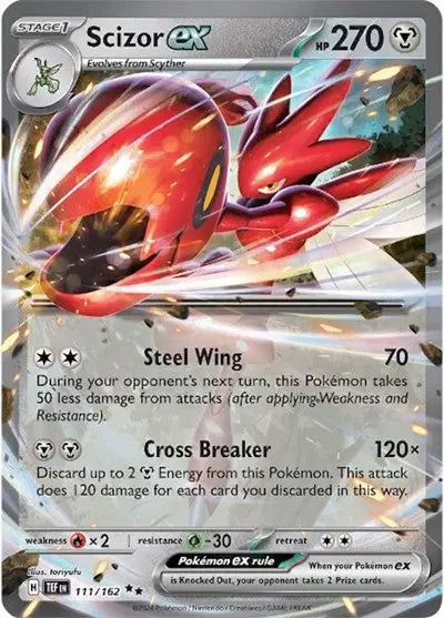Scizor ex - 111/162 - Temporal Forces