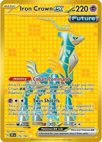Iron Crown ex - 216/162 - Temporal Forces