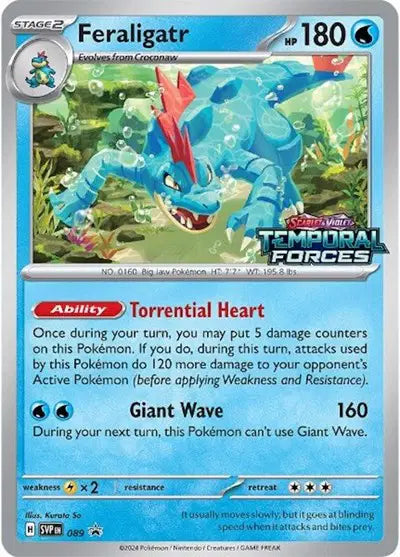 Feraligatr - 089 - Scarlet & Violet Promo