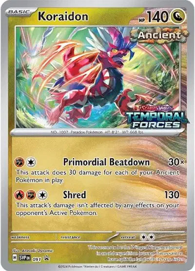 Koraidon - 091 - Scarlet & Violet Promo