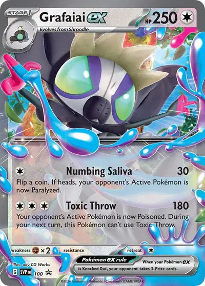 Grafaiai ex - 100 - Scarlet & Violet Promo
