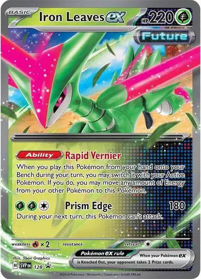 Iron Leaves ex - 128 - Scarlet & Violet Promo