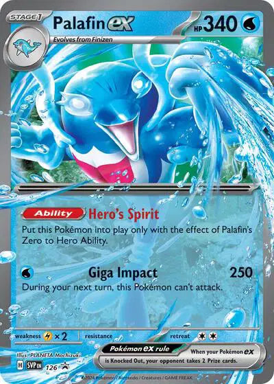 Palafin ex - 126 - Scarlet & Violet Promo