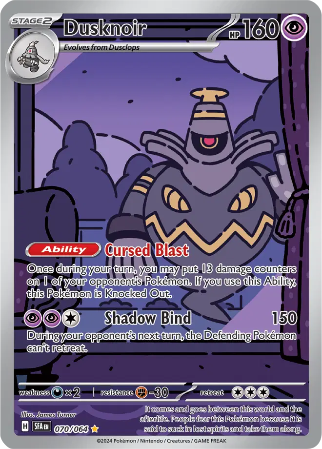 Dusknoir - 070/064 - Shrouded Fable