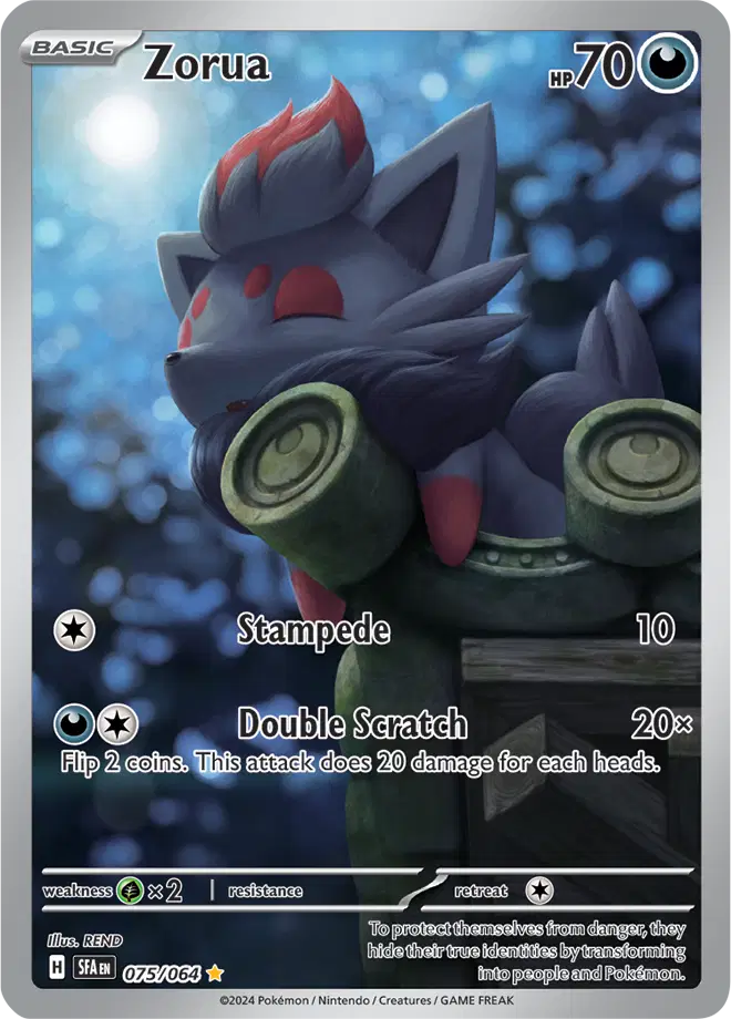 Zorua - 075/064 - Shrouded Fable