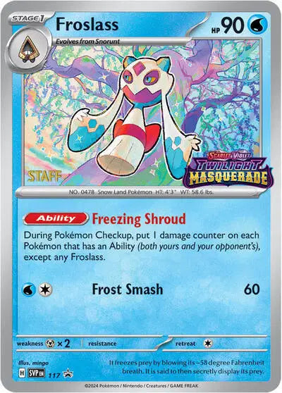Froslas - 117 - Staff - Scarlet & Violet Promo